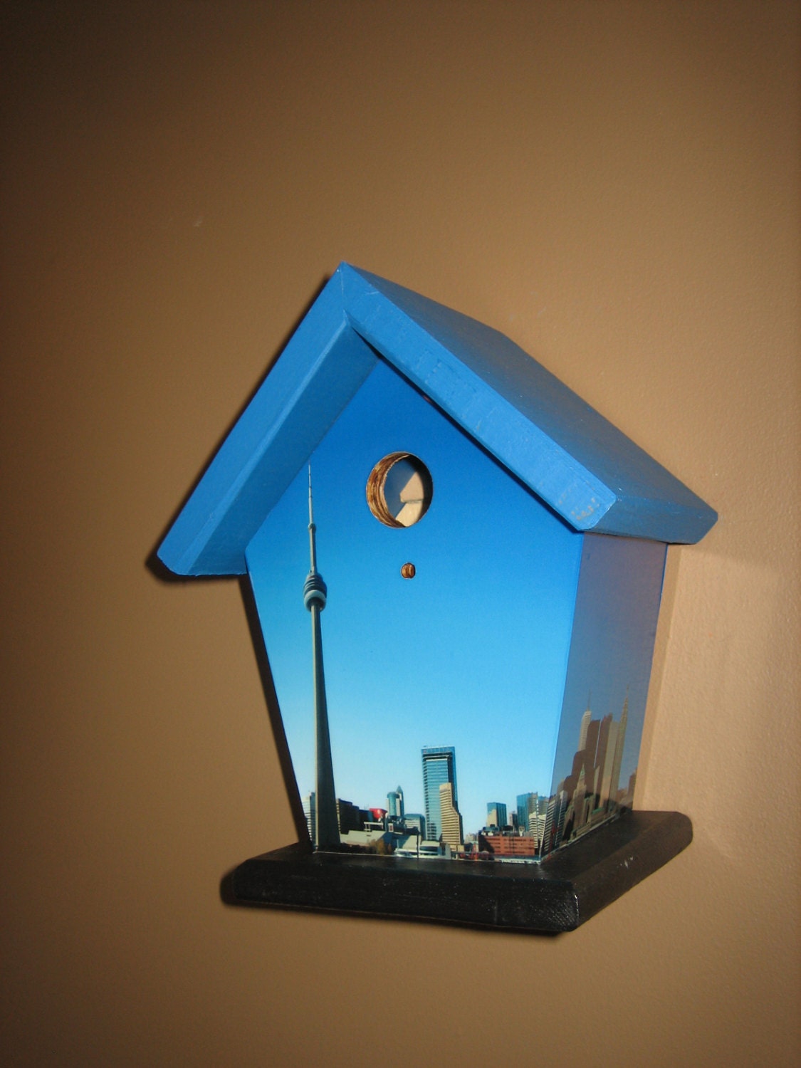 Toronto Sky Line Birdhouse