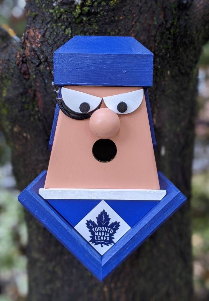 Toronto Maple Leafs Player with Black Eye Birdhouse Sports