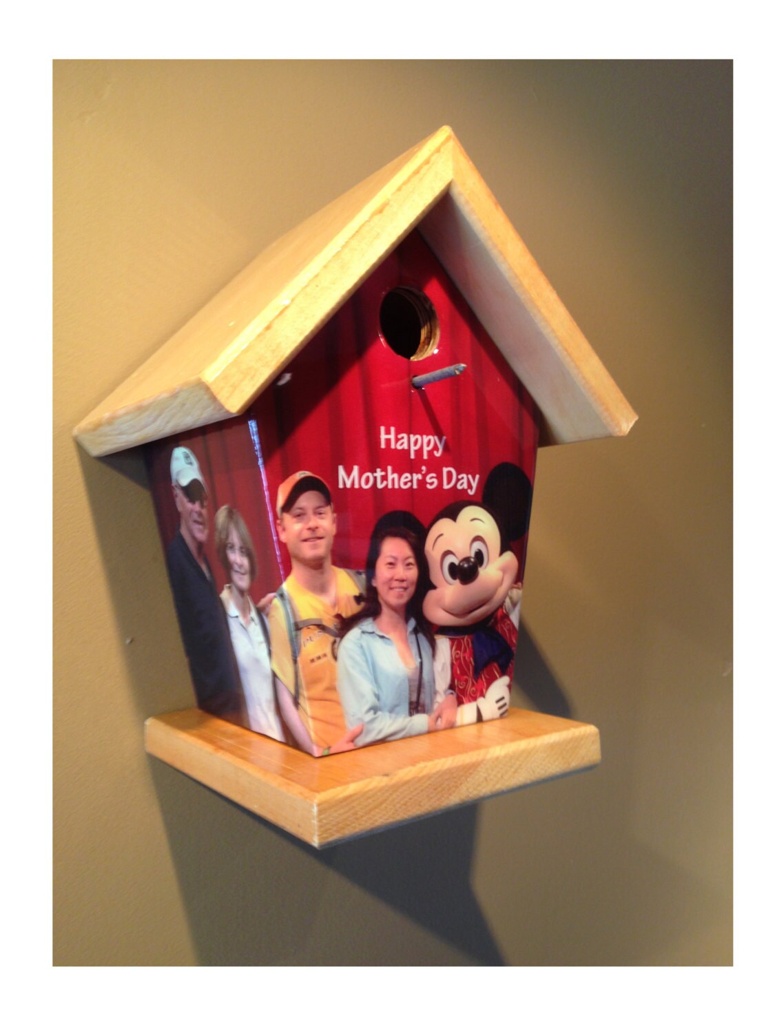 Custom Mothers Day Birdhouse