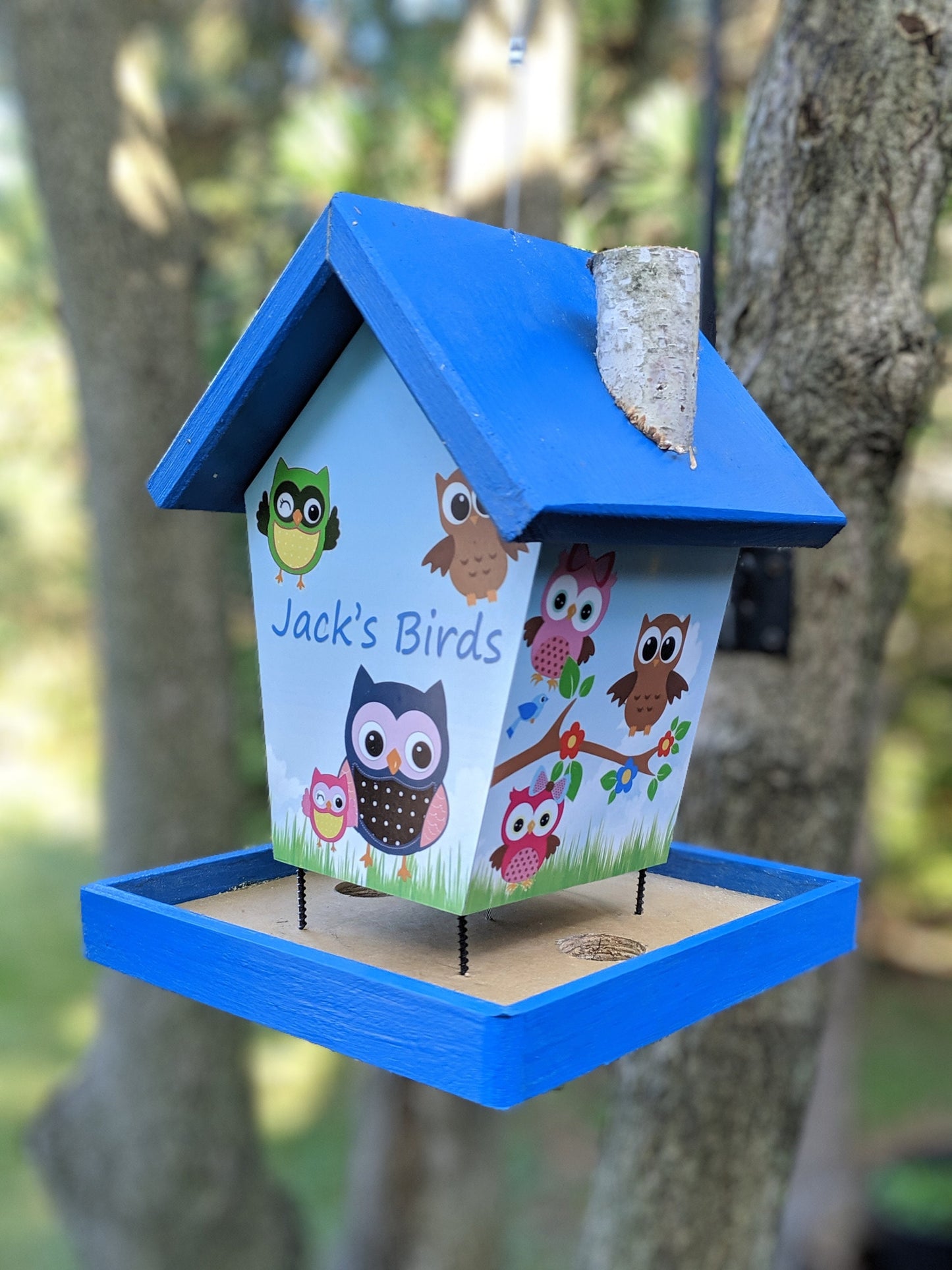 Jack's Personalized Bird Feeder