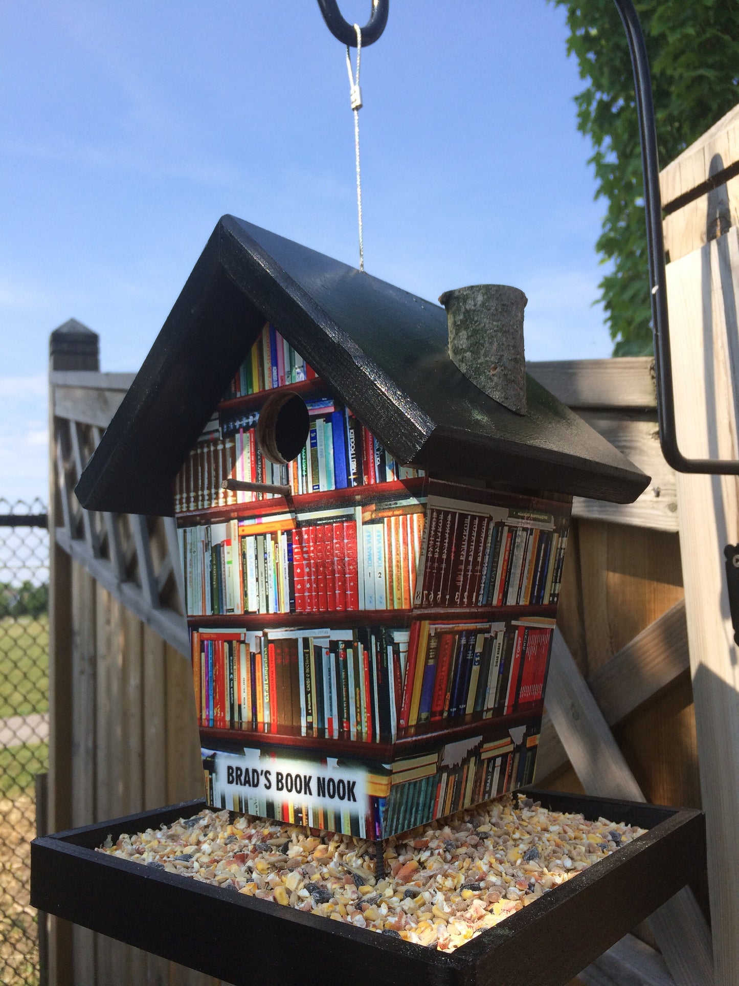 Book Crazy! Personalized Birdhouse