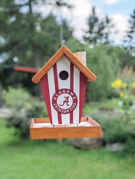 Alabama Crimson Tide Bird Feeder