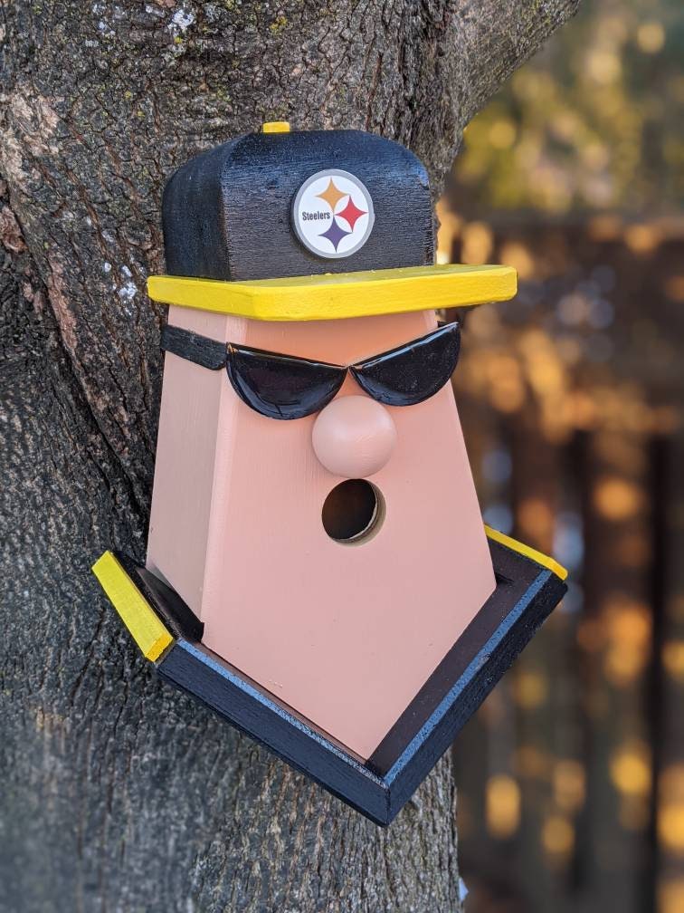 Pittsburgh Steelers Player Birdhouse
