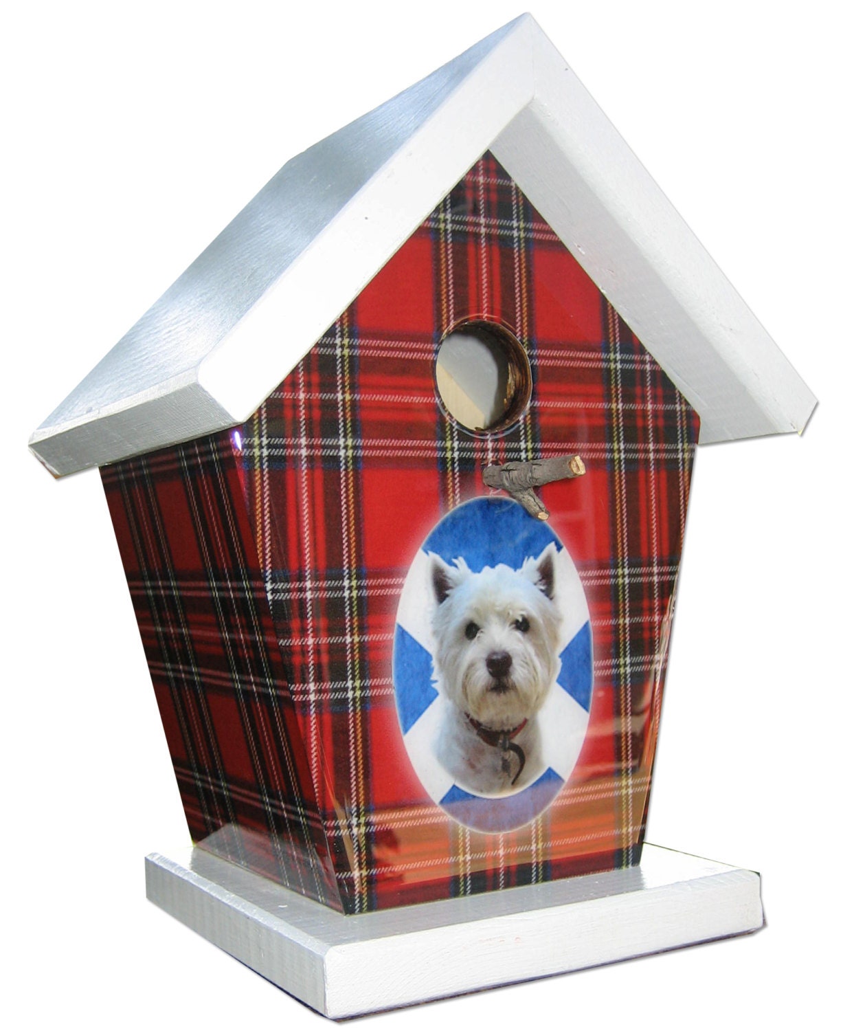 Scottish West Highland Terrier Birdhouse