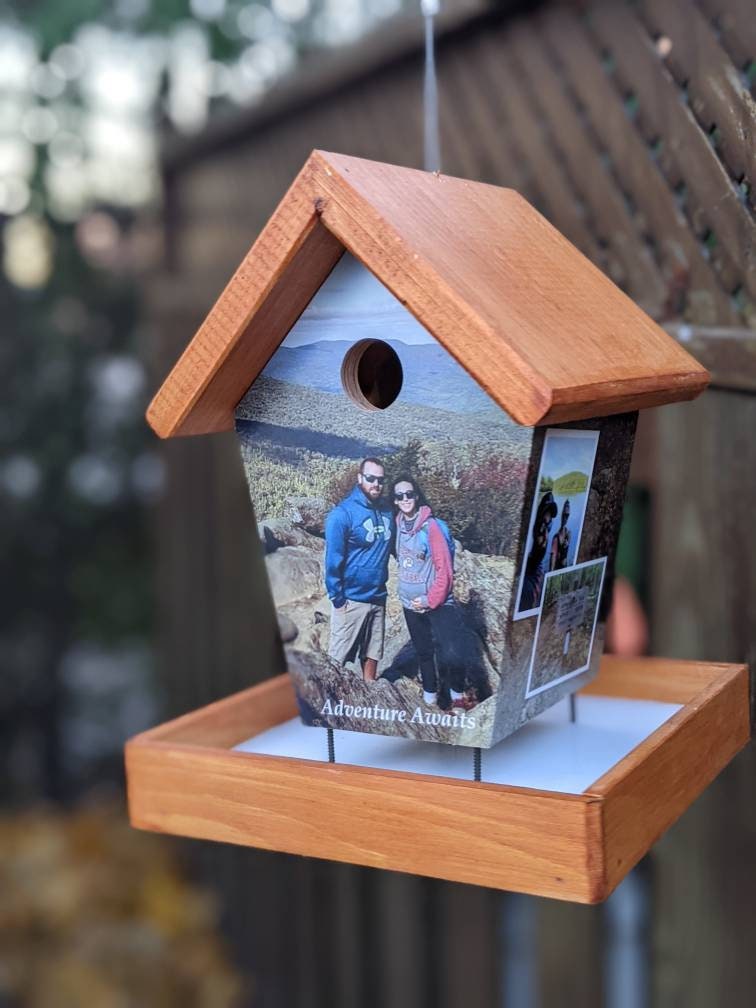 Personalized Friends (3-4 images)Bird Feeder