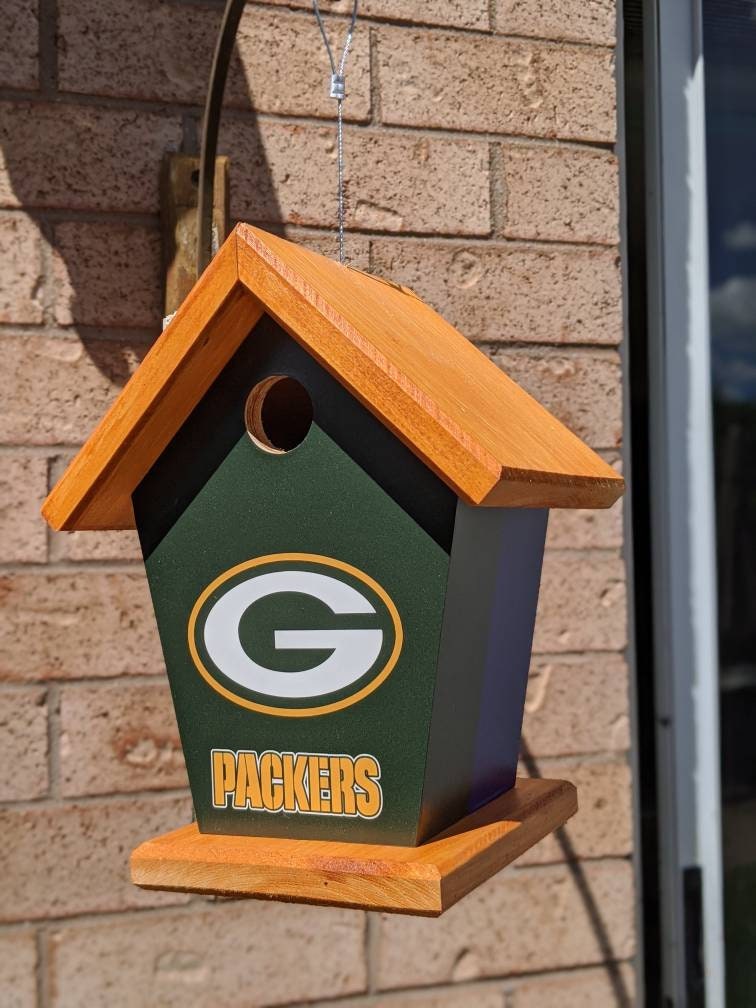 Green Bay Packers vs Chicago Bears Custom Combo Team Birdhouse