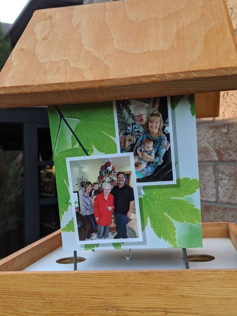 Personalized Cardinal Bird Feeder ( 5 Images)