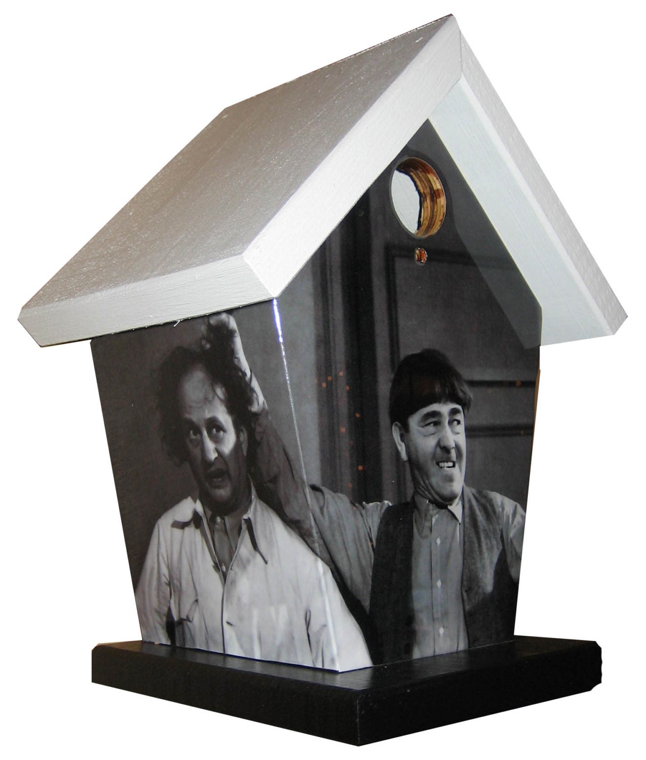 Three Stooges Birdhouse
