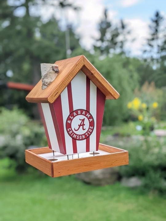 Alabama Crimson Tide Bird Feeder