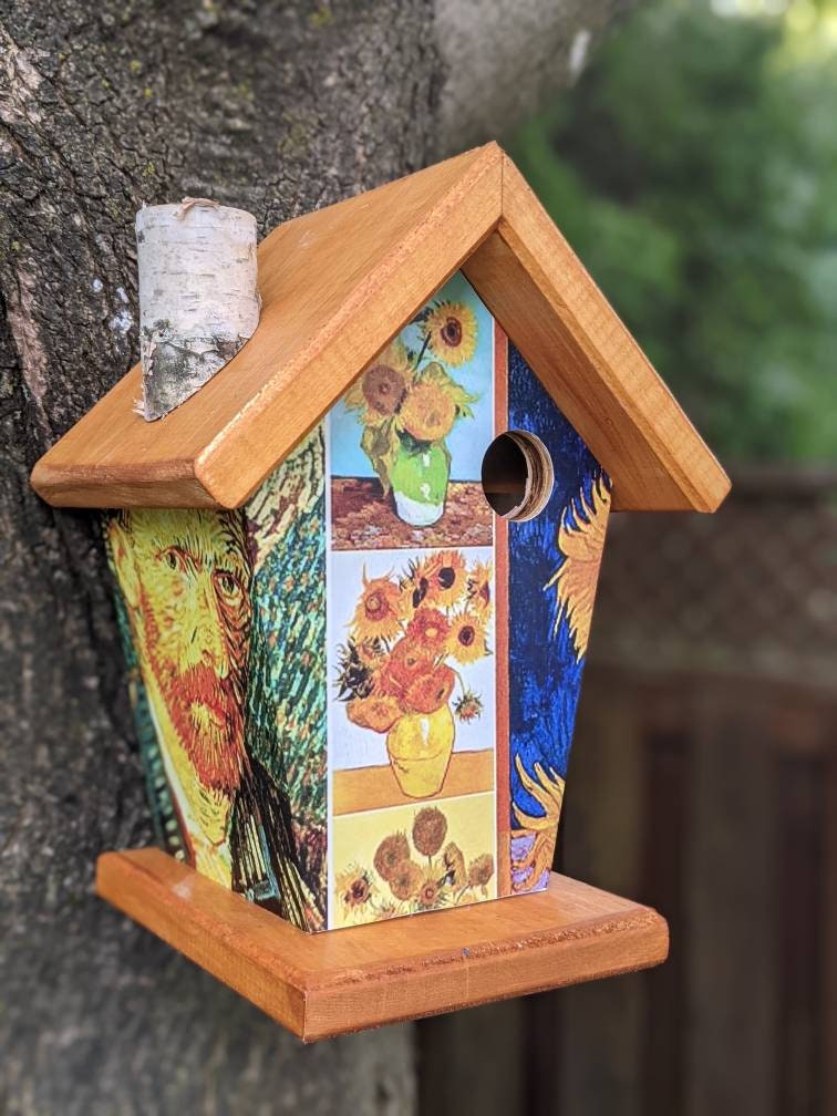 Sunflowers Vincent Van Gogh Birdhouse