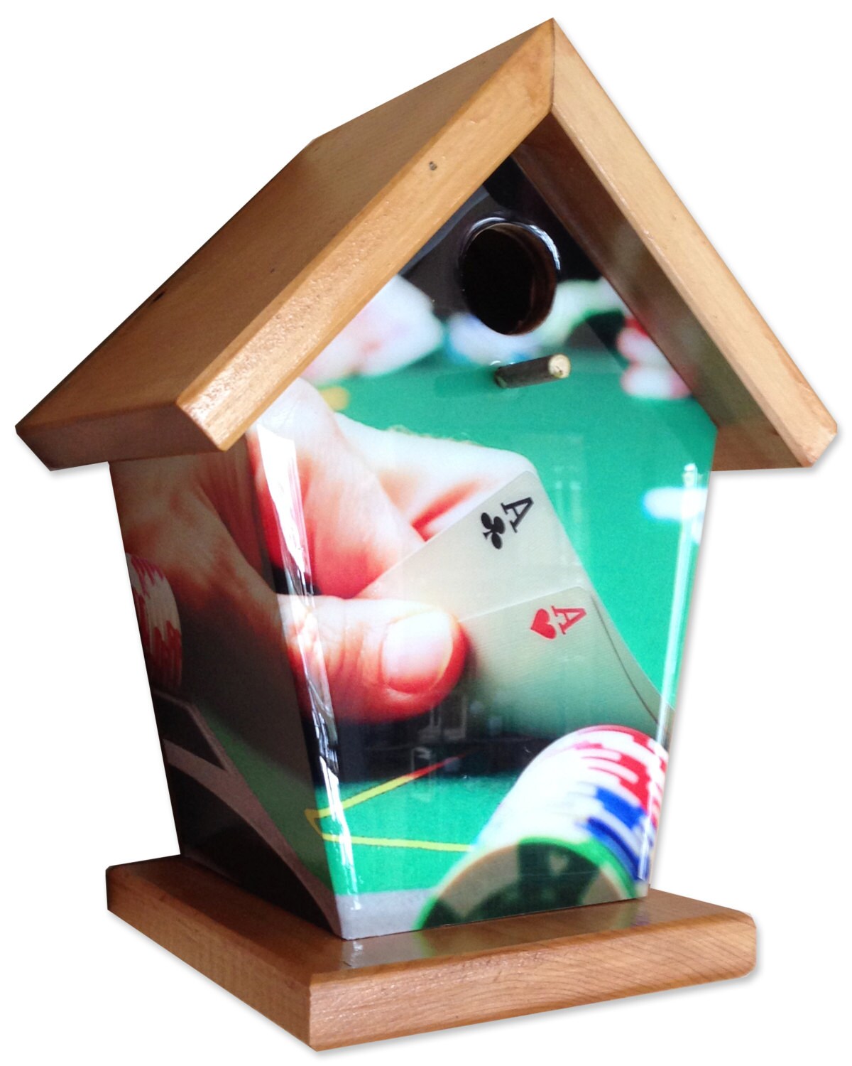 Poker Game Birdhouse