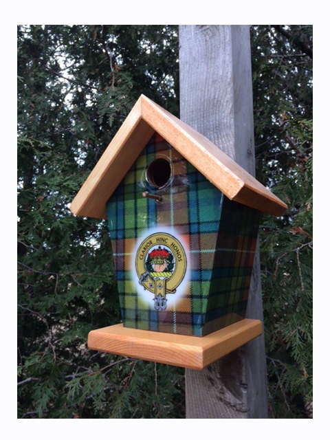 Buchanan Clan & Tartan Birdhouse