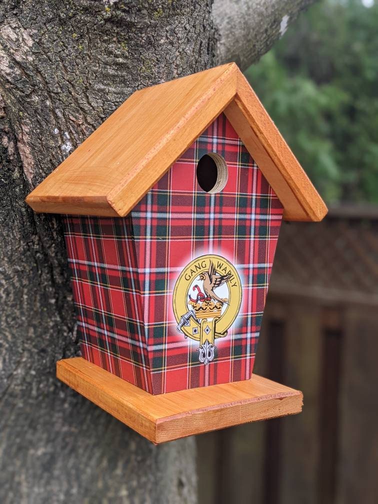 Drummond Tartans & Crest Birdhouse
