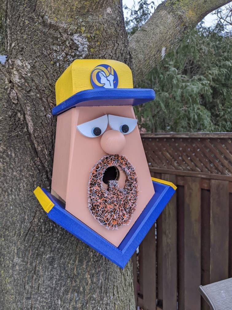 Los Angeles Rams Player Birdhouse