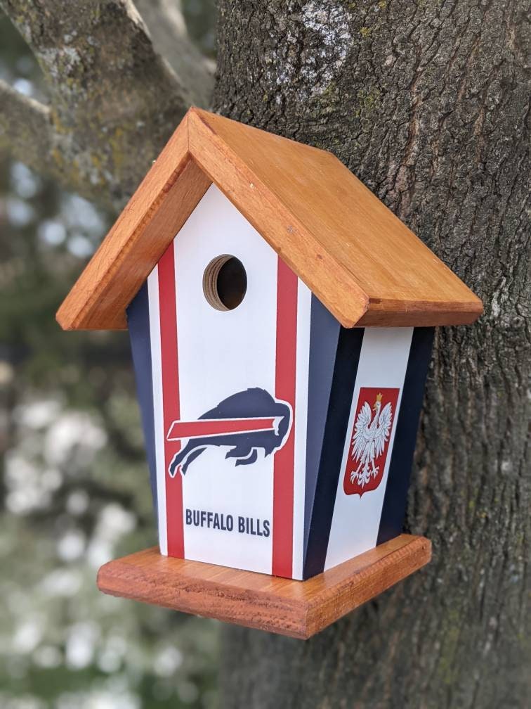 Buffalo Bill's Personalized (Polish Symbol) Birdhouse