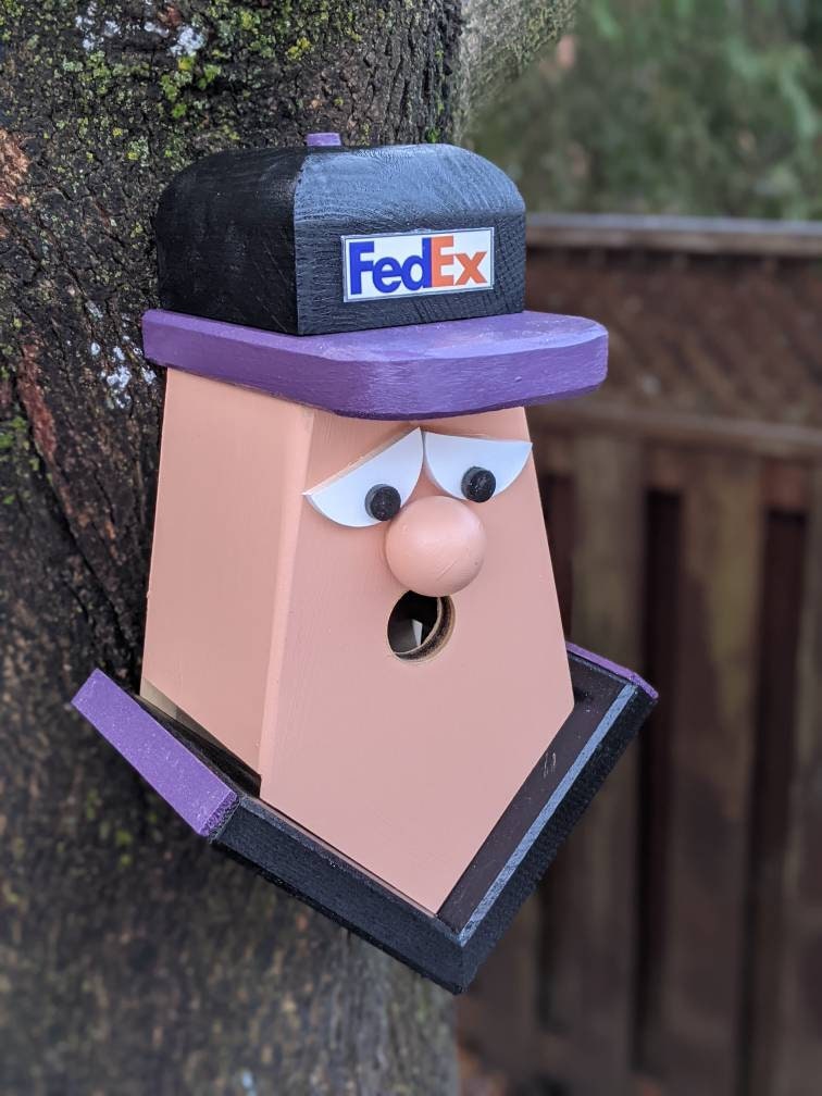FedEx Driver Birdhouse