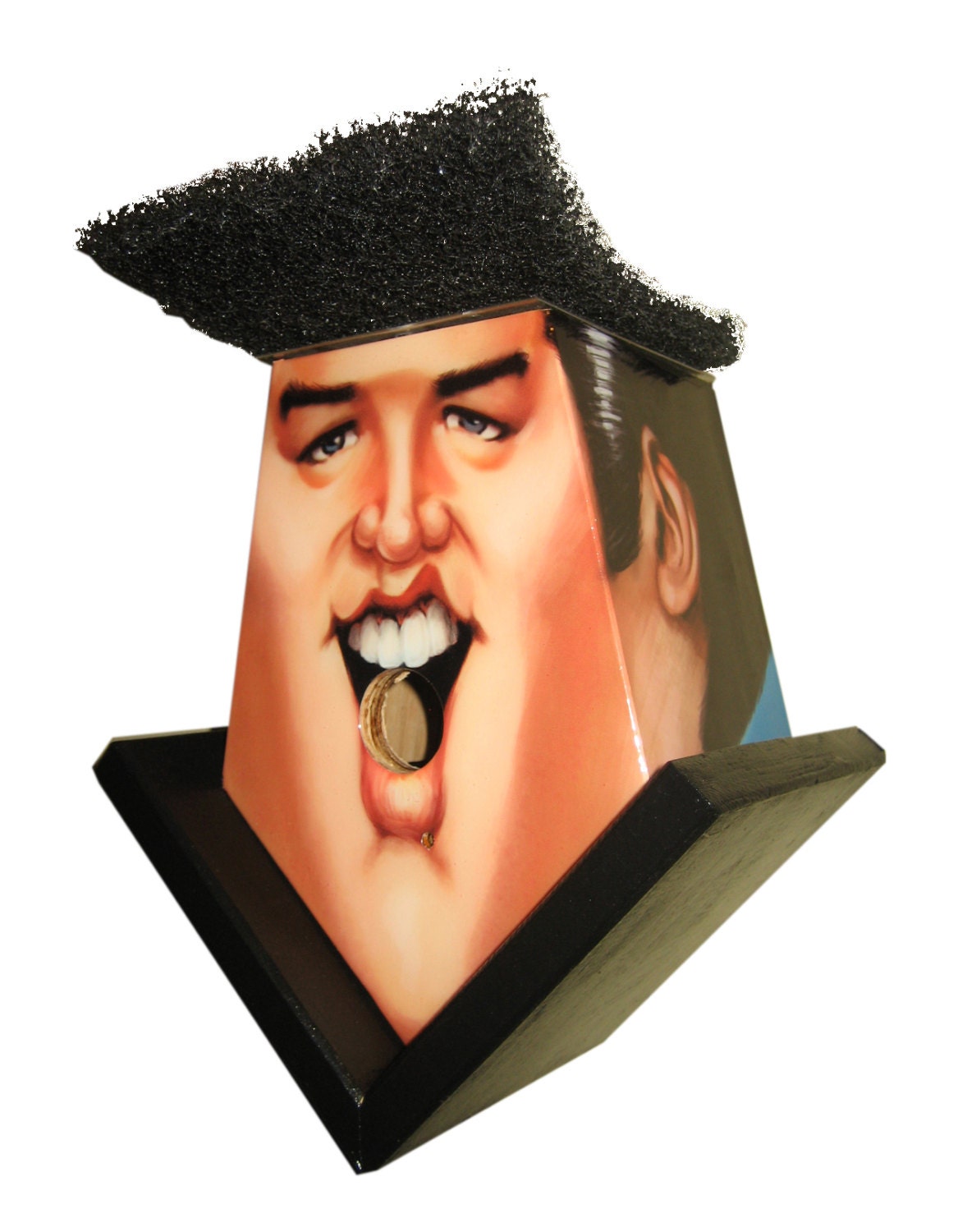 Elvis Presley (Hole in Ear) Birdhouse Music