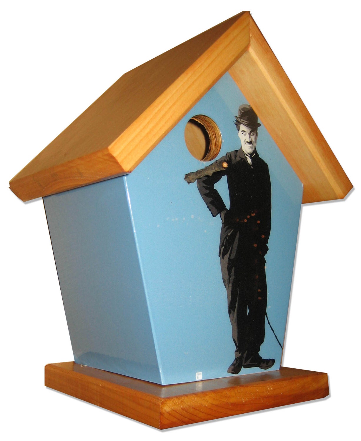 Charlie Chaplin Birdhouse