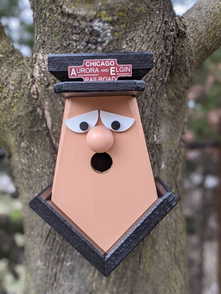 Birdhouse (Train Conductor)