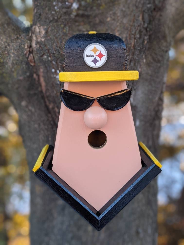 Pittsburgh Steelers Player Birdhouse