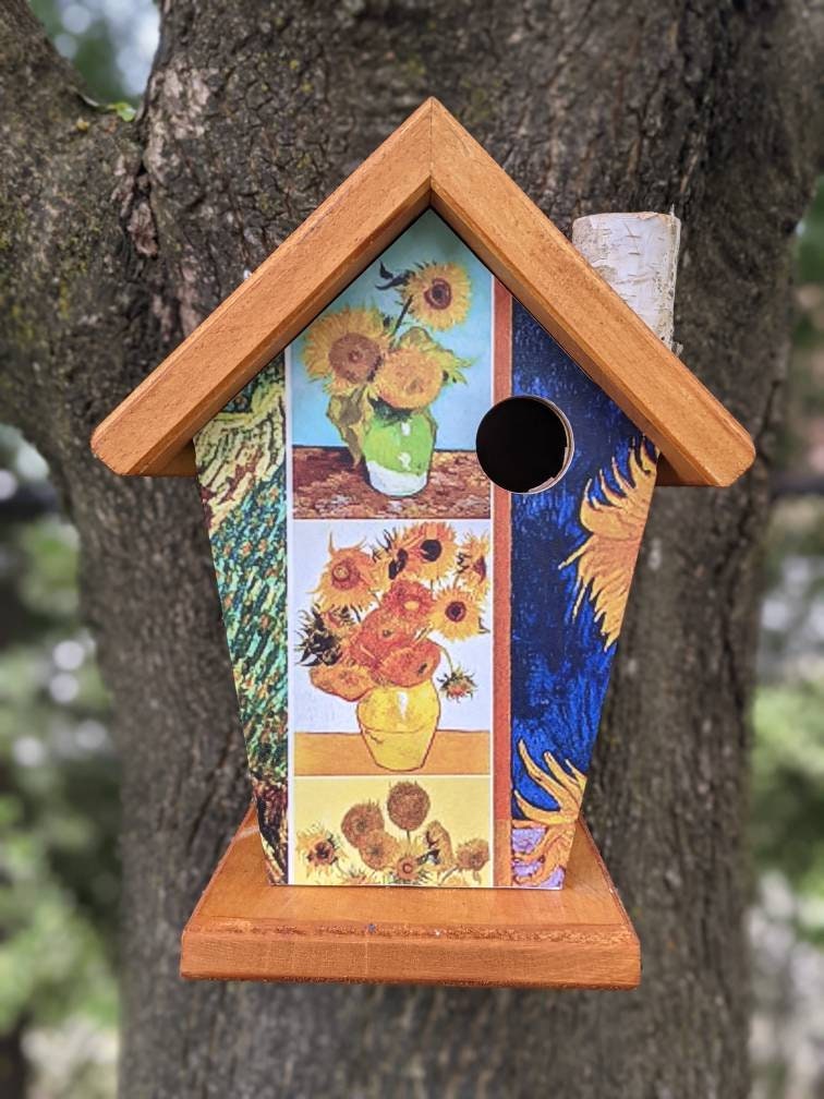 Sunflowers Vincent Van Gogh Birdhouse