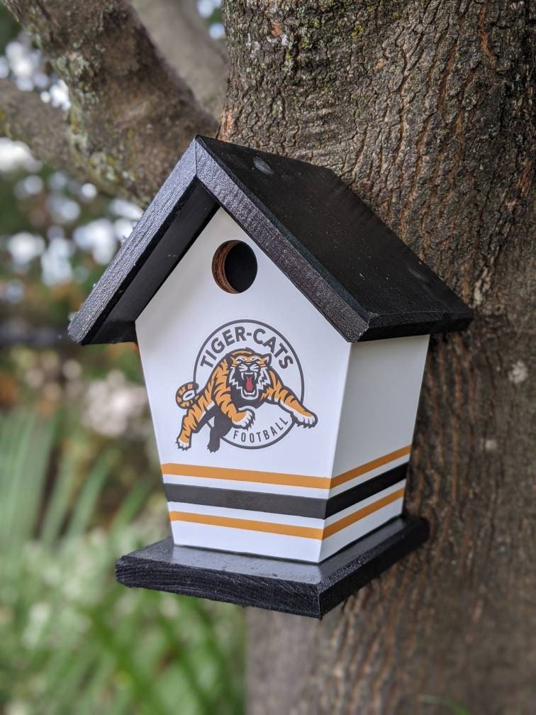 Hamilton Tiger Cats Birdhouse