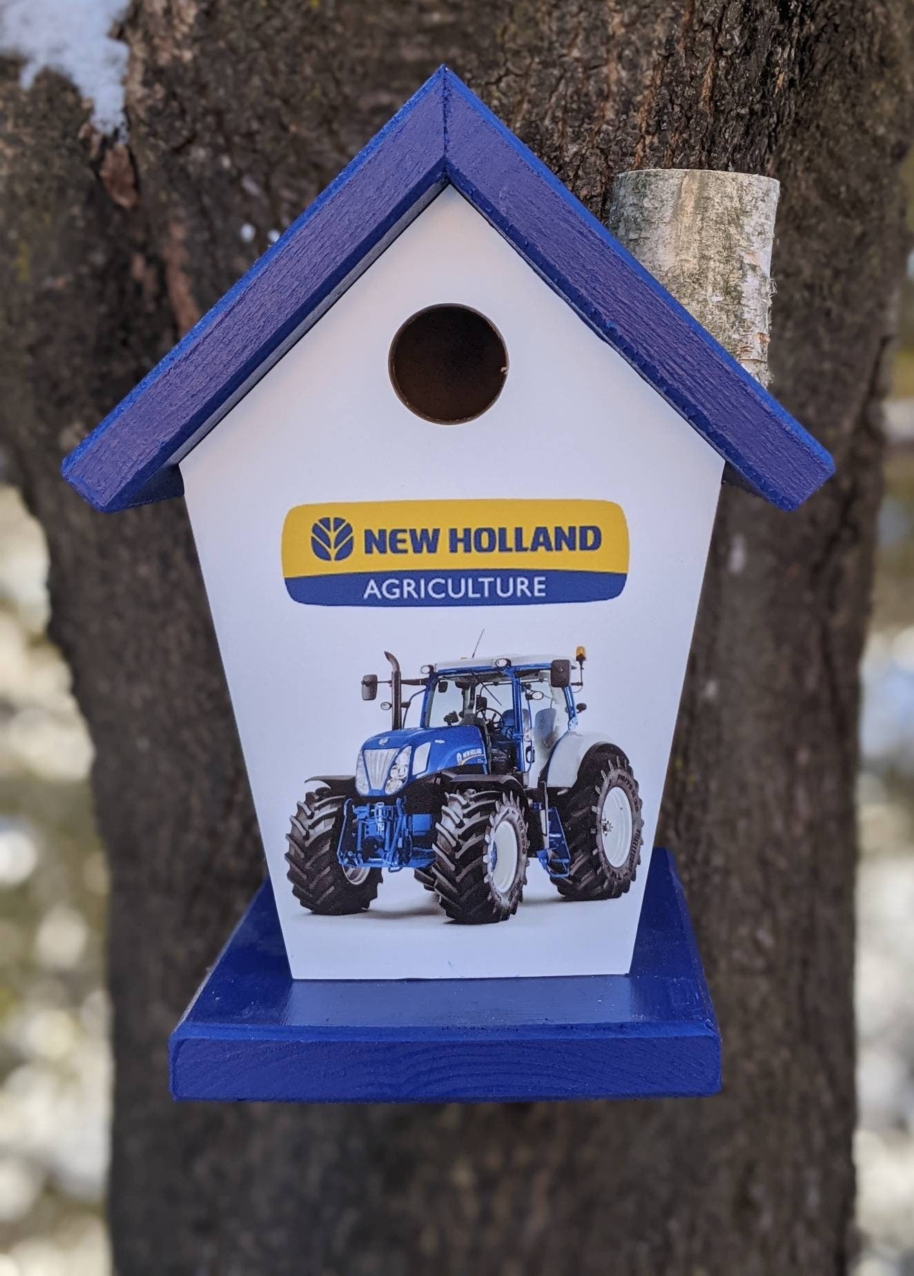 Tractor Birdhouse