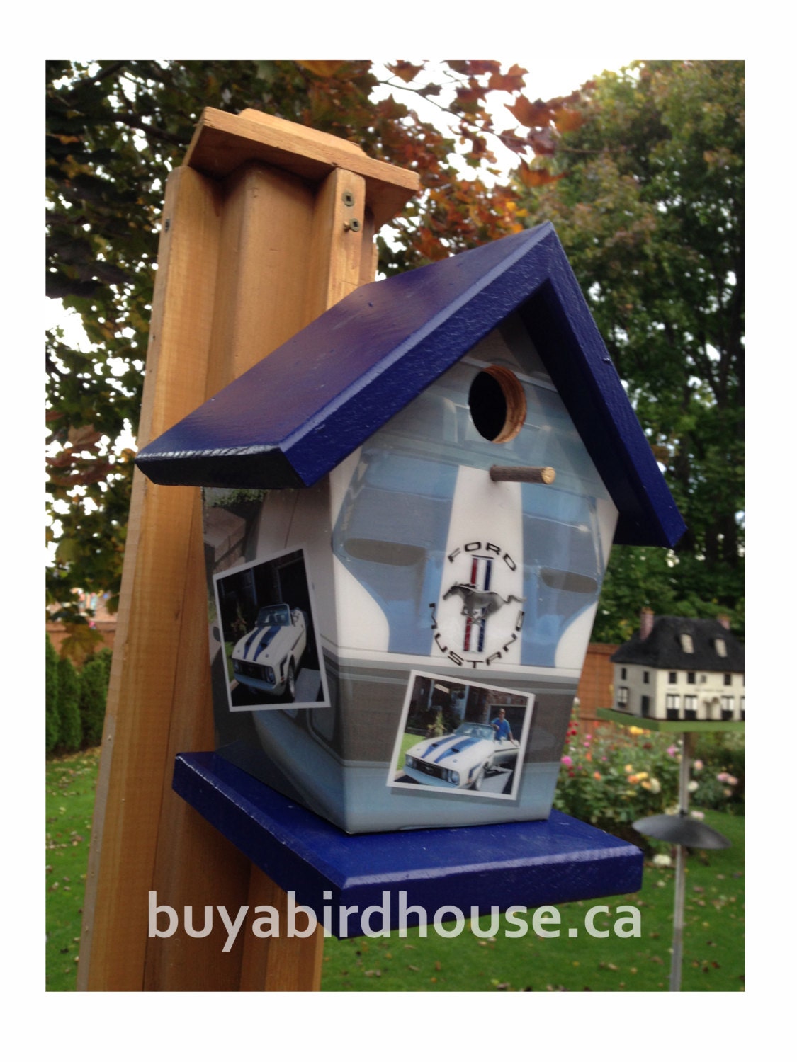 Ford Mustang Custom Birdhouse