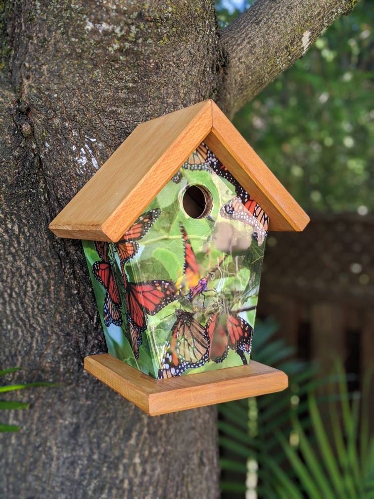 Monarch Butterfly Birdhouse