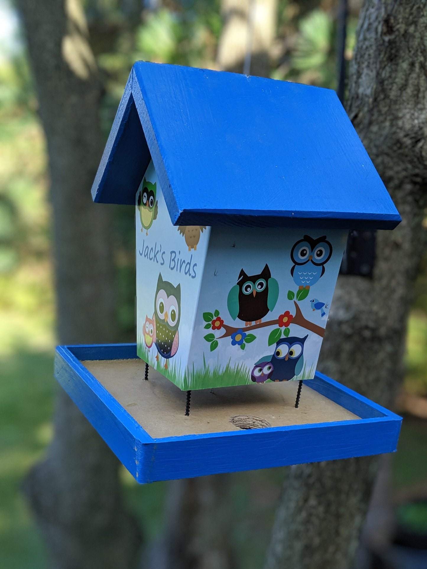 Jack's Personalized Bird Feeder