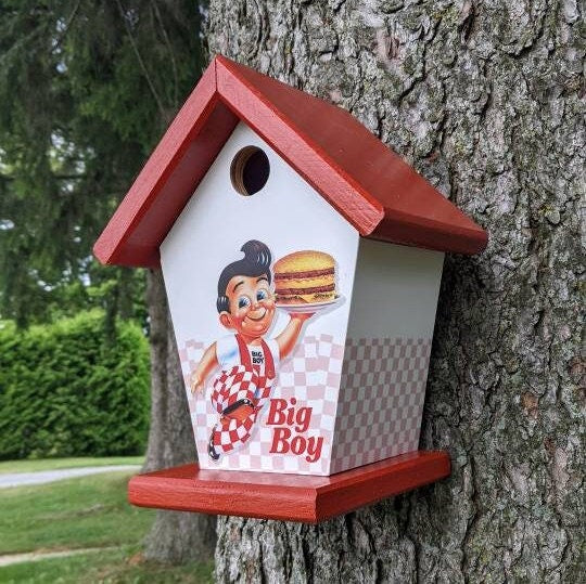 Custom Big Boy Birdhouse/Feeder