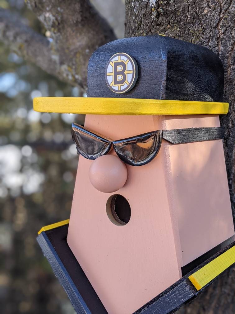 Boston Bruins Fan Birdhouse