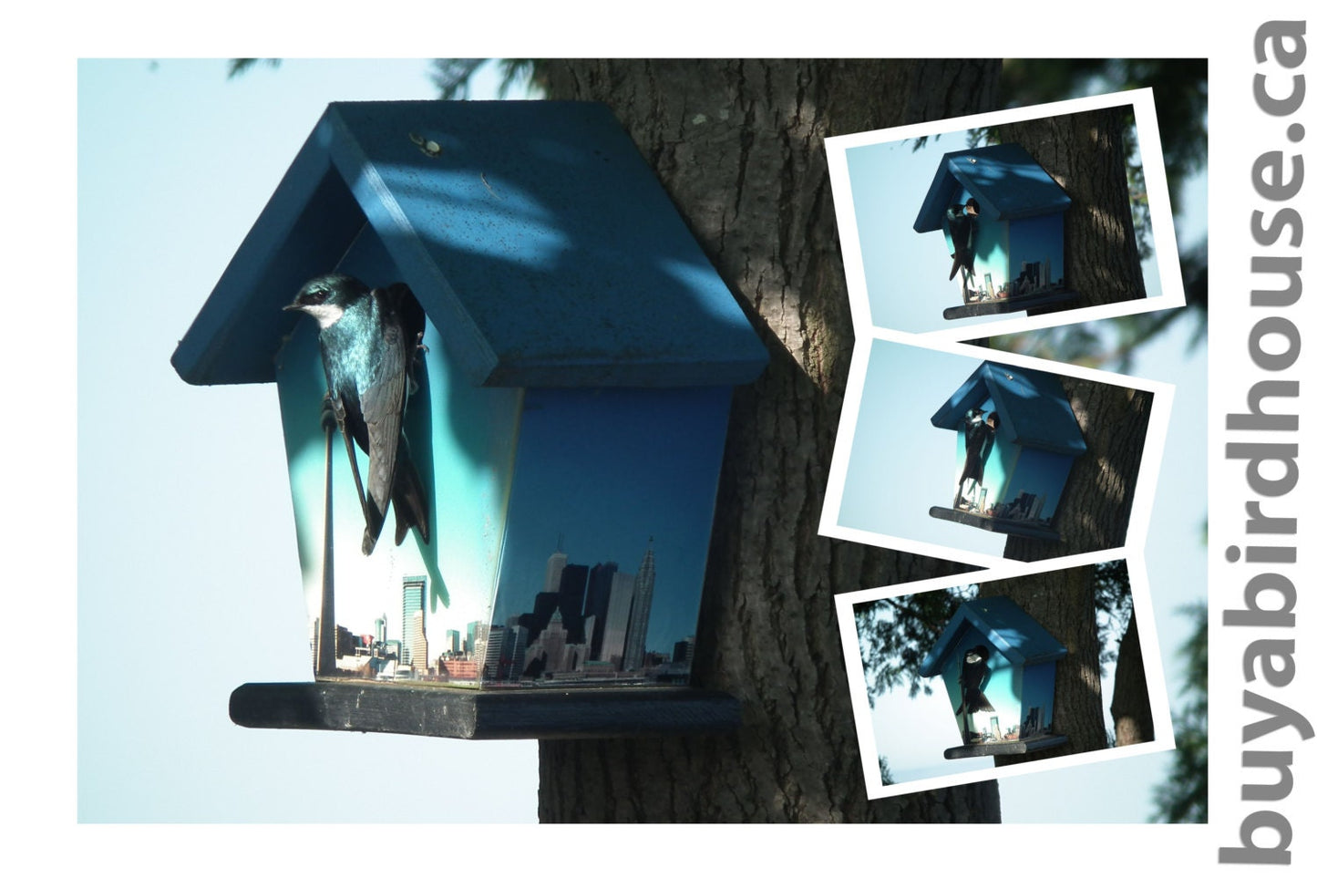 Toronto Sky Line Birdhouse