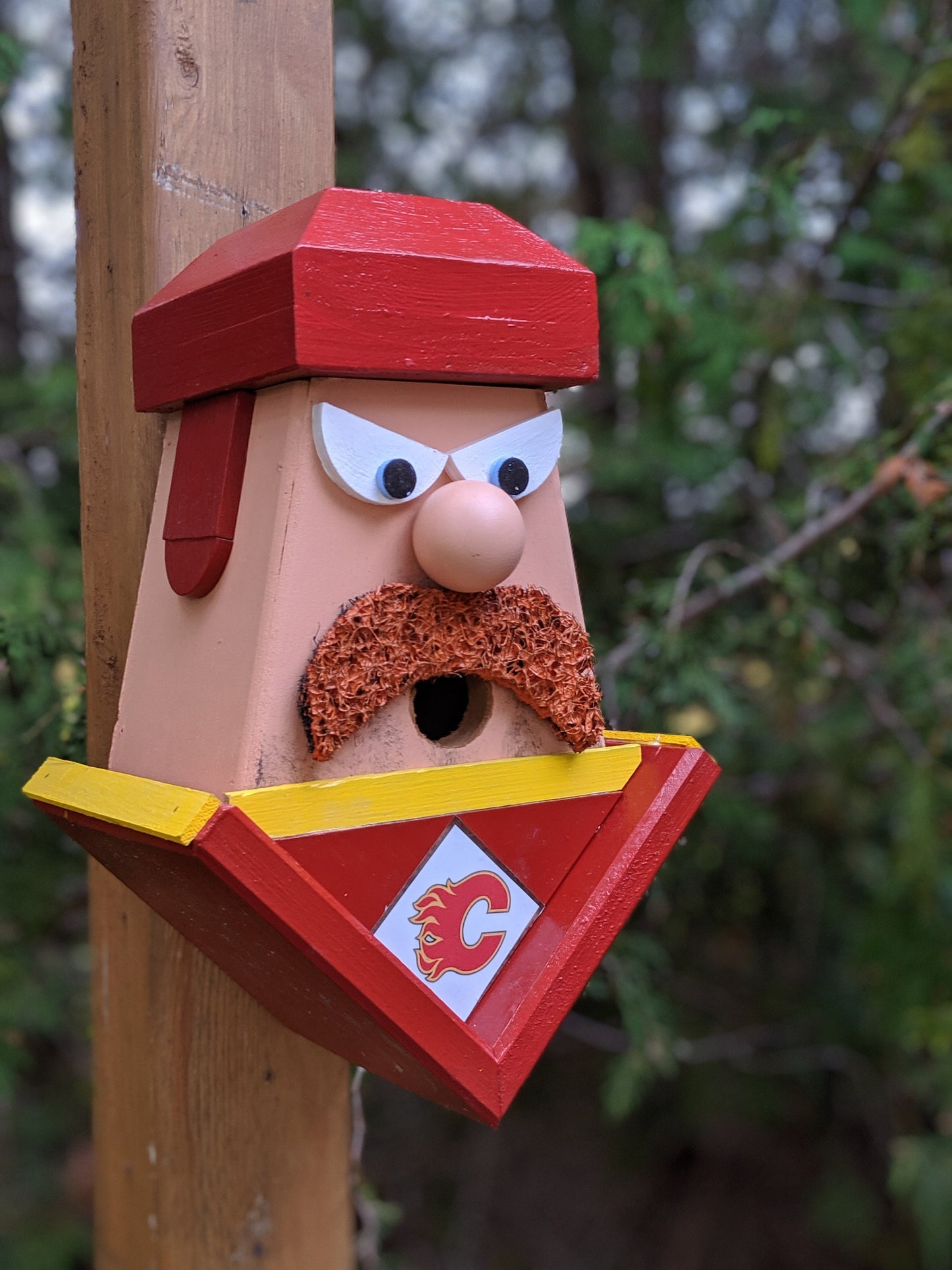Lanny McDonald Player Birdhouse