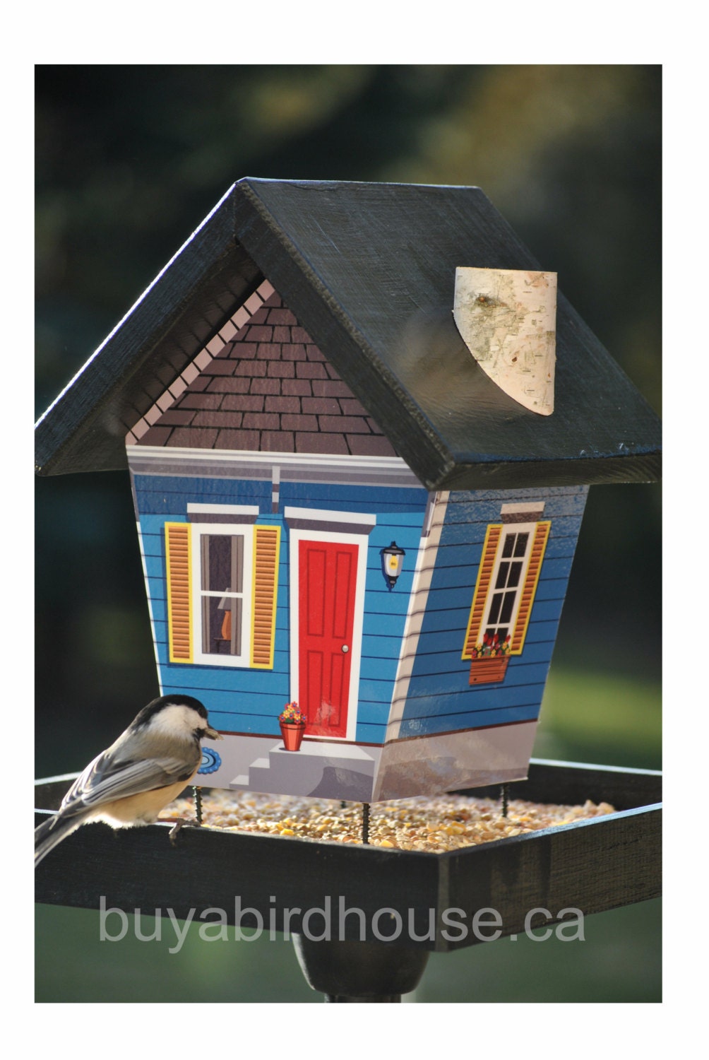 New Orleans Shotgun Style Bird Feeder
