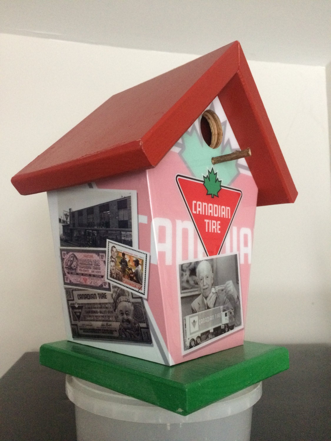 Canadian Tire Retirement Gift Birdhouse