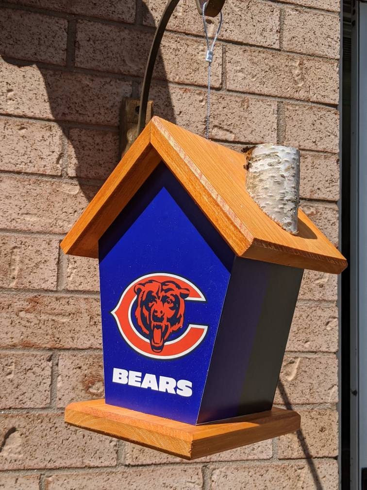 Green Bay Packers vs Chicago Bears Custom Combo Team Birdhouse