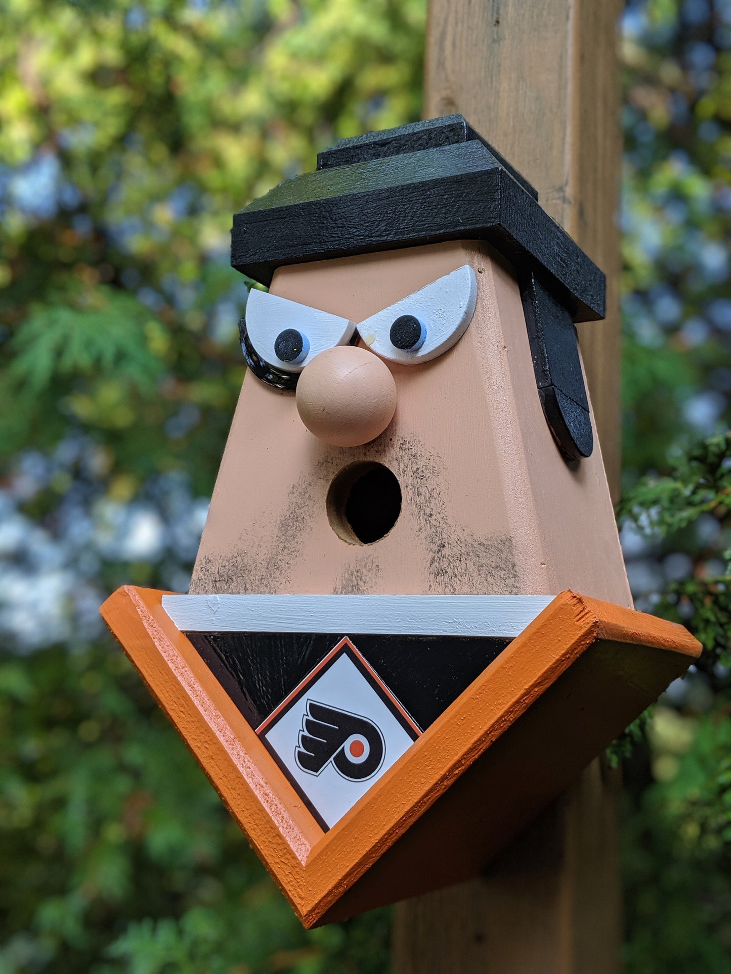 Philadelphia Flyers Player Birdhouse