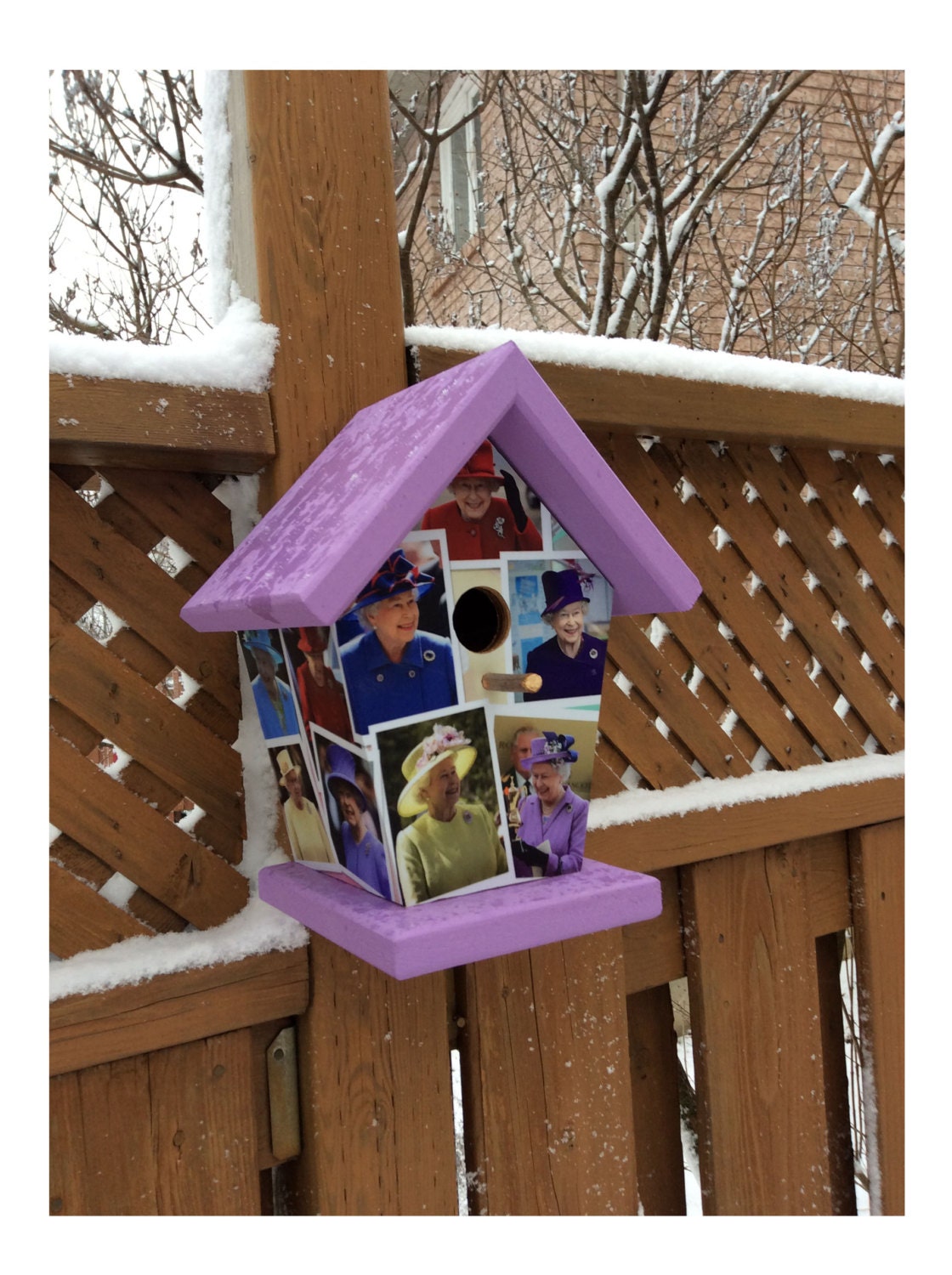 Queen Elizabeth Birdhouse