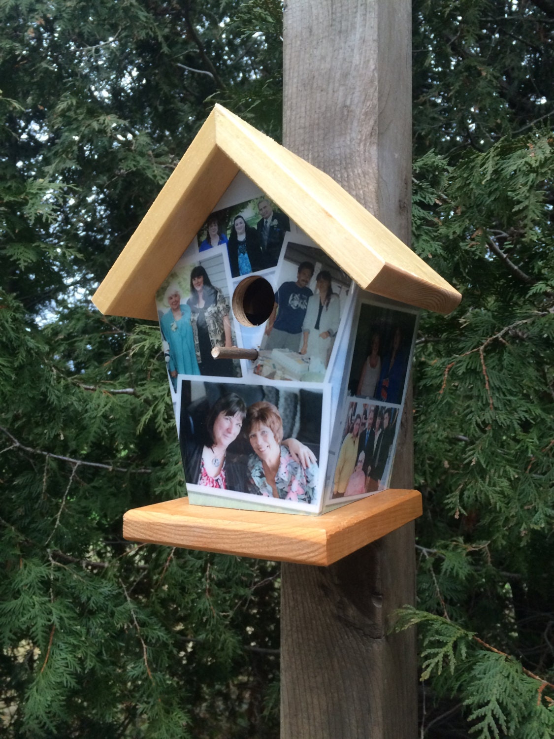 Personalized Photos Birdhouse (8 Images)
