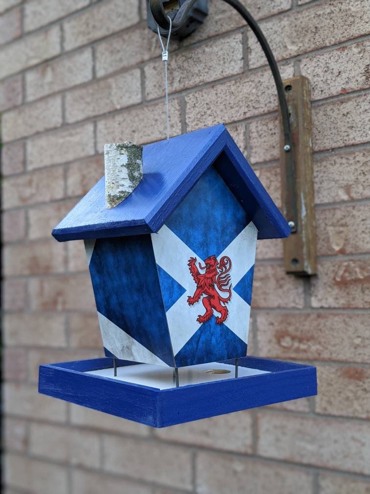 Scotland(Blue Roof) Bird Feeder