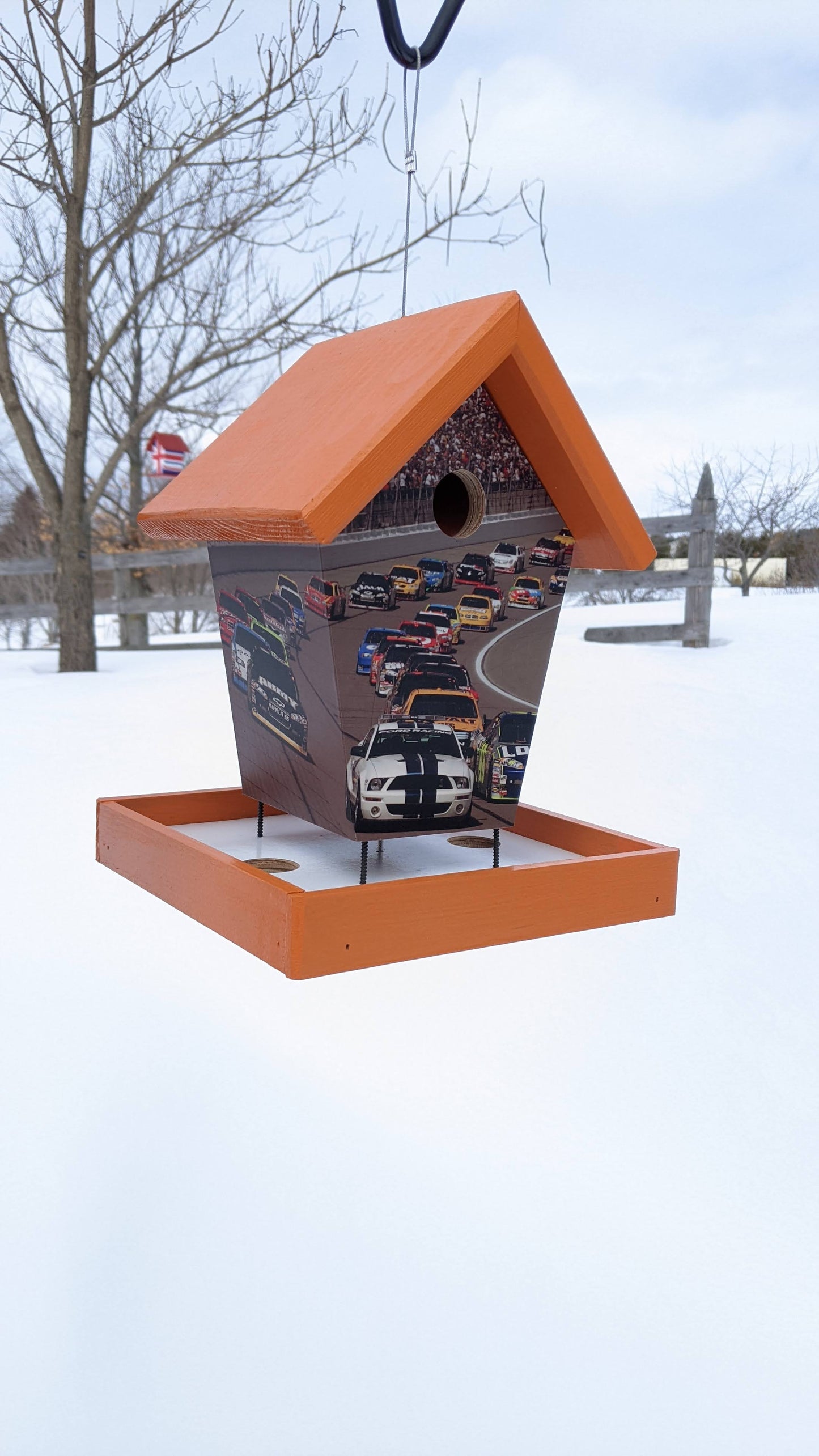Memorial NASCAR Bird Feeder