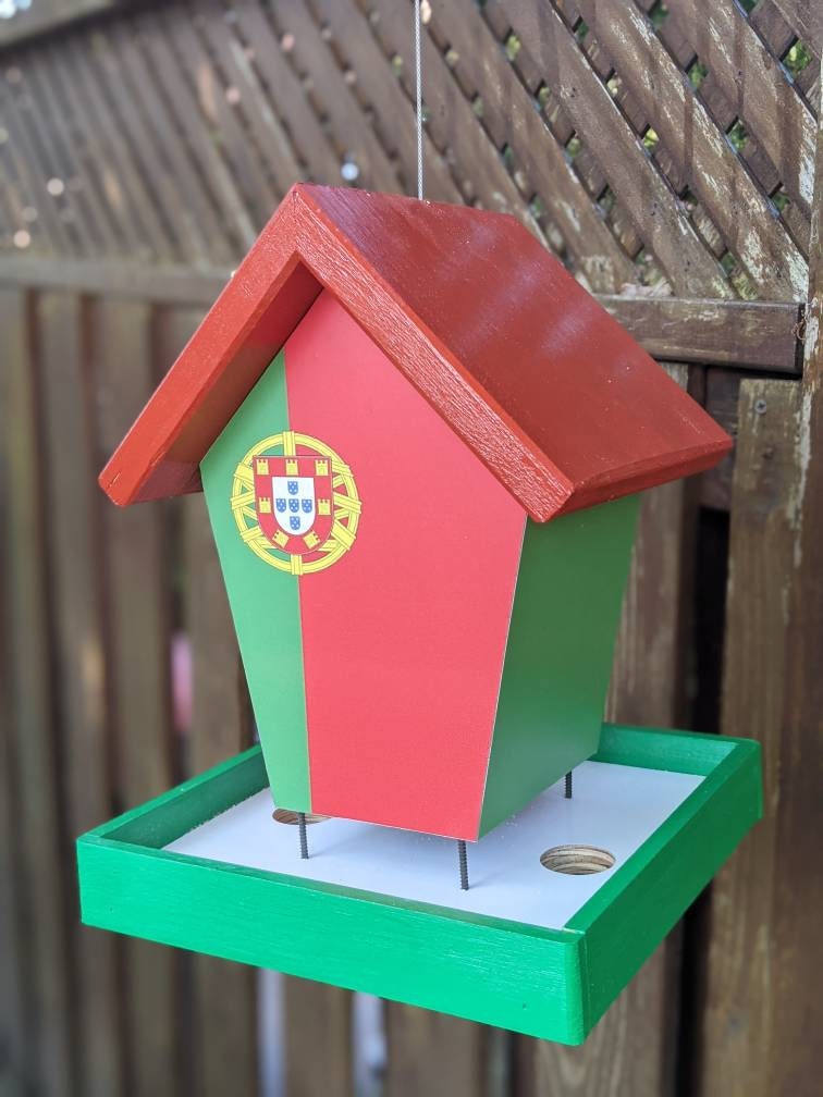 Portugal Flag Bird Feeder