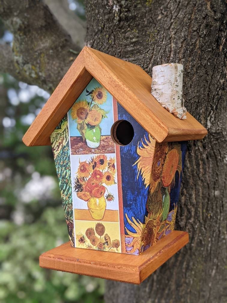 Sunflowers Vincent Van Gogh Birdhouse
