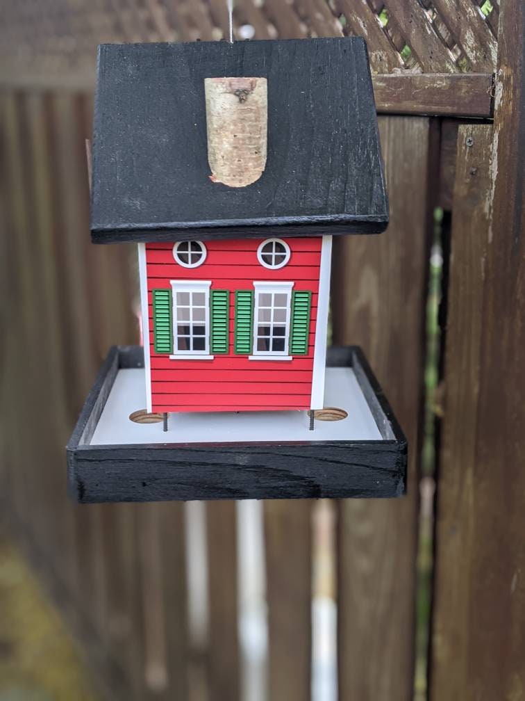 School House Bird Feeder