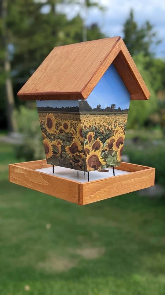 Sunflower Bird Feeder