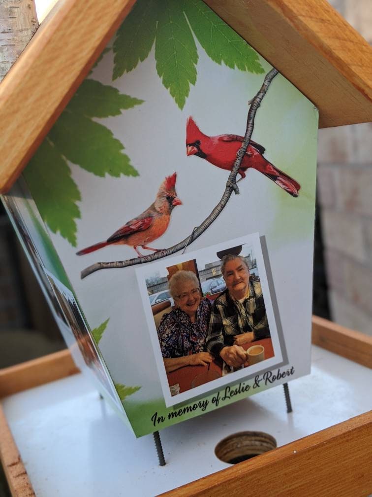 Personalized Cardinal Bird Feeder ( 5 Images)