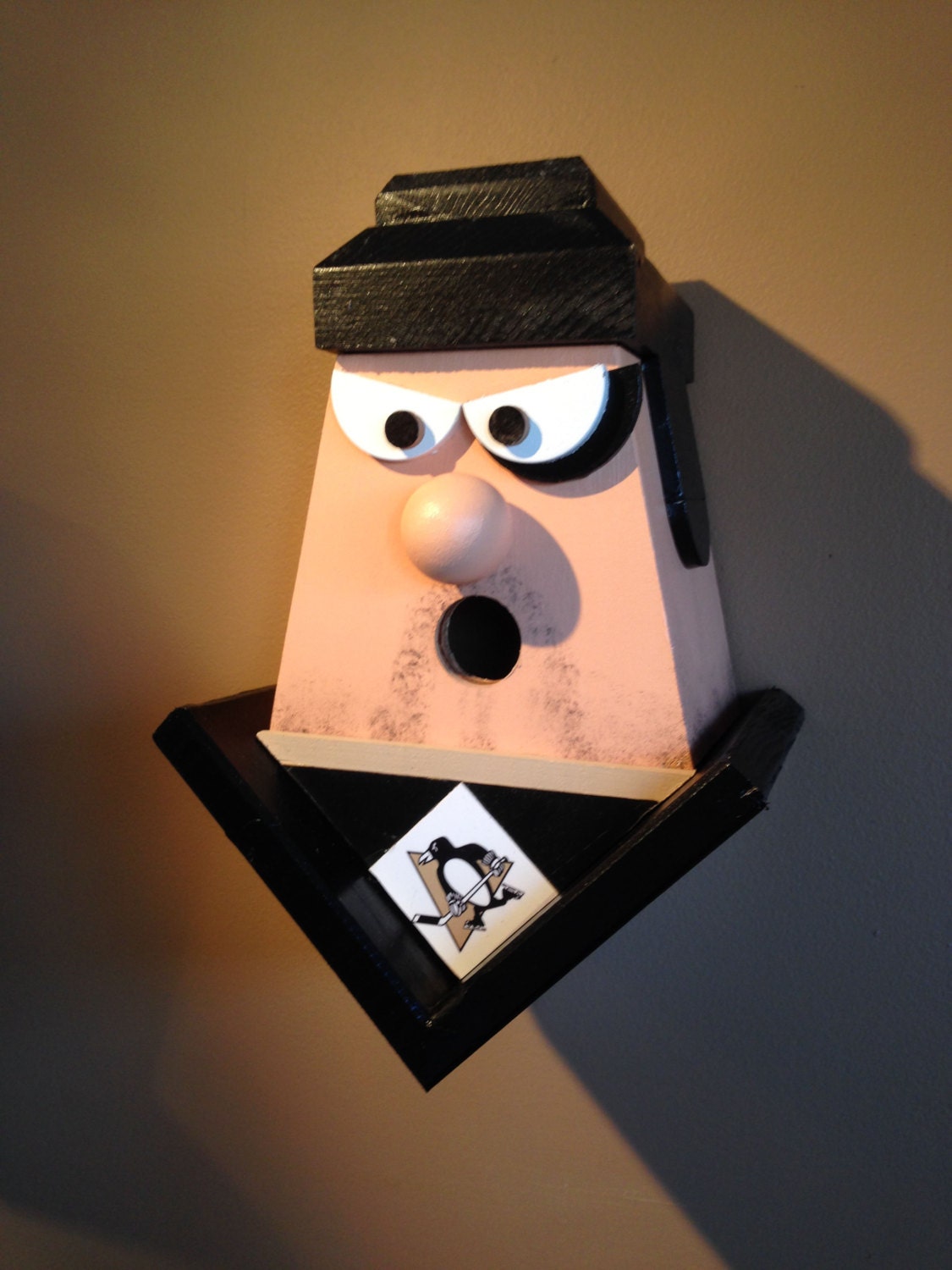 Pittsburgh Penguins Player Birdhouse
