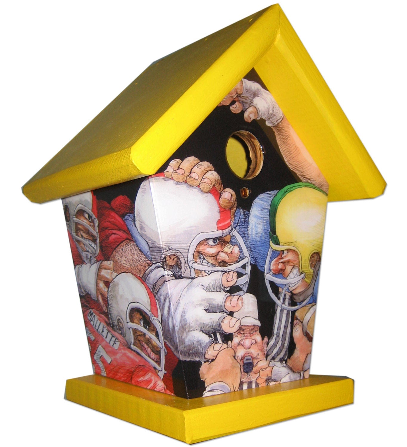 Football Birdhouse Sports