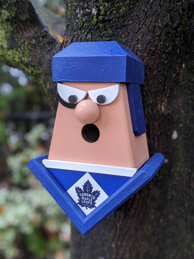 Toronto Maple Leafs Player with Black Eye Birdhouse Sports